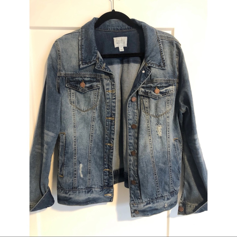Market & Spruce Jean jacket, XL